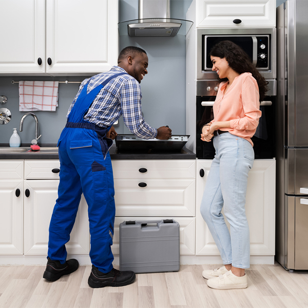 can you provide an estimate for cooktop repair before beginning any work in Inwood
